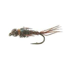 Unique Flies Bead Head Flashback PT Brown #12
