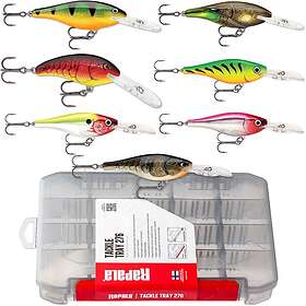 Rapala Abborre Och Predator Wobblerpaket Wobblers I Olika Färger Till ...