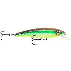 Prey Salmon Target UV Greenlander 6cm Wobbler som flyter og kaster langt
