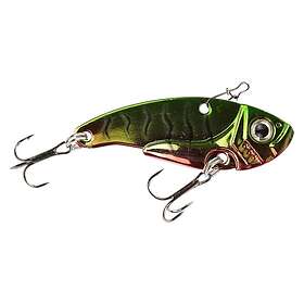 Prey Tailrunner Green Tiger Kompakt og langtkastendesluk på 5.5cm