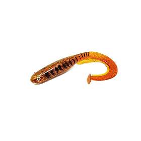 Gator Catfish 25cm Gasoline Curlytail med stor profil for stor fisk