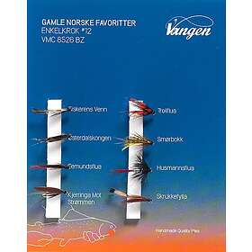 Vangen gamla norska favoriter #12 8 stycken flugor
