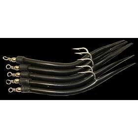 Columbi Gummimakk Sort #8/0 5 pack