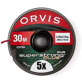 Orvis Super Strong Plus Tippet 0,13mm/6x Krystallklart, slitesterkt og knutesterk