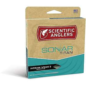 Scientific Anglers SA Sonar Titan Int/Sink3/Sink5 WF #8 Pale Green/Olive/Charcoa