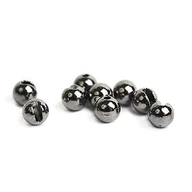 Flydressing Slotted Tungsten Beads 3mm Black Nickel