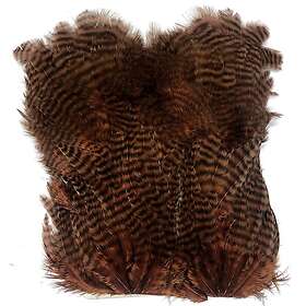 Keough Softhackle patch Grizzly Ginger Supermjuka hackles