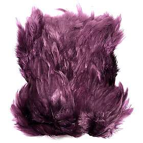 Keough Softhackle patch Claret Supermjuka hackles