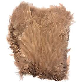 Keough Softhackle patch Tan Supermjuka hackles