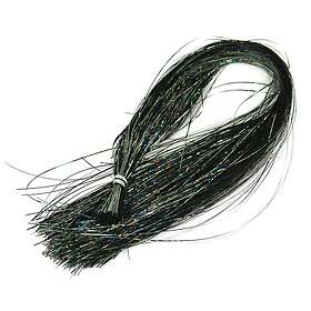 Hedron Flashabou holografisk black Syntetiskt material till flugbinding