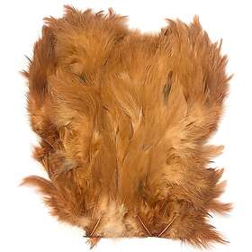 Keough Softhackle patch Ginger Supermjuka hackles