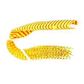 The Fly Co. Barred Round Rubberlegs Orange/Yellow