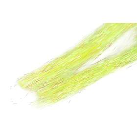 Hedron Flashabou Pearl Dyed fluo yellow Syntetiskt material till flugbinding