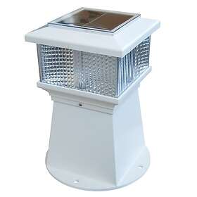 Båtsystem Dock Edge Brygglampa stolpe, solcell, led, 25 cm hög