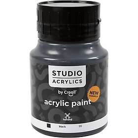 Cerall Creall Studio Akrylfärg Täckande Black (99) 500ml