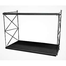 Homeroom Hylla Shelf 2 breda hyllplan Svart 58