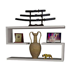 Hanah Home Vägghylla Jenika Vit 60 18