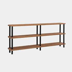 Hanah Home Bokhylla Zen Svart Atlantic Furu 180 75
