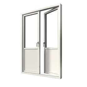 Elitfönster Parfönsterdörr Elit Retro 3-Glas Aluminium Fönsterdörr MFD2-AL 15x22-13 Alu 130 Ö 15/22-13