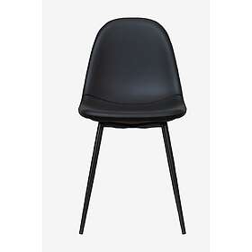 Dorel Home Matsalsstol stoppad Calvin, 4 st. Svart Syntetläder 54 86