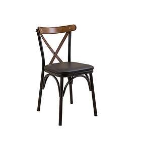 Hanah Home Stol Oliver Dark Brown 46 87