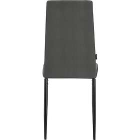 Loft24 Matsalsstol Kelly Svart PU/Metall 42 96