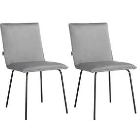 Loft24 Matsalsstol Nika, 2 st. Sammet 48 85