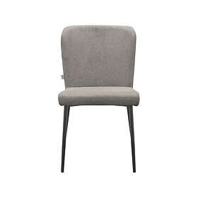 Loft24 Matsalsstol Oita, 2 st. Ljusgrått Tyg 48 84