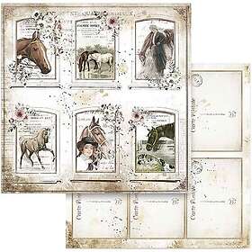 Stamperia Papper Romantic Horses Cards