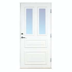 Scandidoor Ytterdörr Runn RUNN 9x21 Hö SnöVit Frost 81452