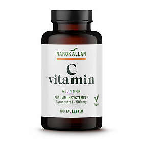 Närokällan C Vitamin 500mg 100 Tabletter