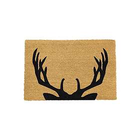 Artsy Doormats Stag Antlers Doormat