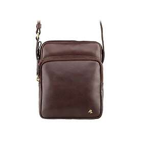 Visconti Riley Leather Messenger Bag