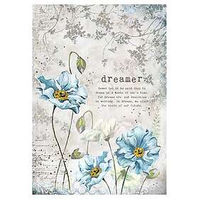 Stamperia Decoupage Papper A4 Dreamer 21x29,7 cm 28g