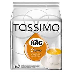 Café Hag Crema Decaffeinated Tassimo 16st (kapslar)