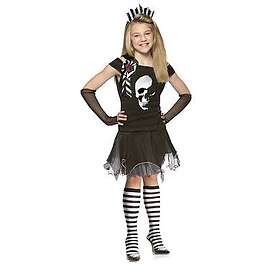 Döskalle skelettklänning L