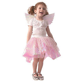 Tyllkjol och vingar Rosa Barndräkt