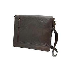 Rowallan Conquest Brown Large East/West Messenger Bag