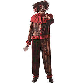 Horror Clown Herr Maskeraddräkt