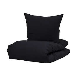Borås Cotton Bäddset Cloud Single color, black
