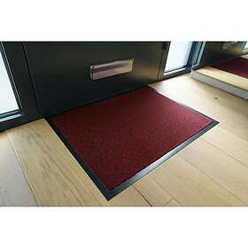 Barrier Serdim Rugs Non Slip Heavy Duty PVC Rubber Edged Door Mat Red 90x120