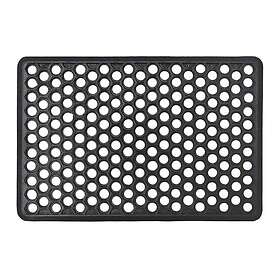 JVL Outdoor Honeycomb Rubber Ring Entrance Floor Door Mat 40 x 60cm