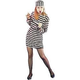 Fånge Dam Maskeraddräkt