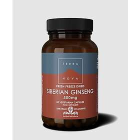 Terranova Siberian Ginseng 500mg 50 kapslar