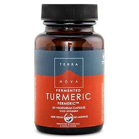 Terranova Fermented Turmeric 350mg 50 Capsules