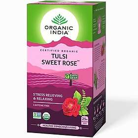 Organic India Sweet Rose Te 25 tepåsar EKO