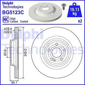 Delphi Bromsskiva BG5123C
