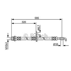 Bosch Bromsslang 1 987 476 250