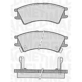 Magneti Marelli Bromsbeläggssats, skivbroms 363916060800