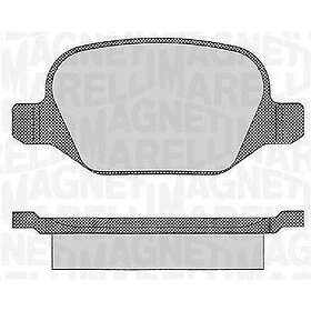 Magneti Marelli Bromsbeläggssats, skivbroms 363916060109